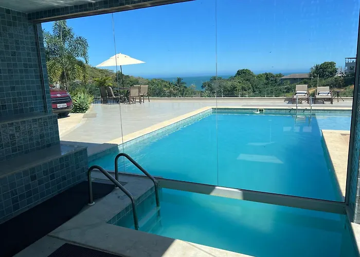 Chácara Vista para o Mar Piúma Próximo a Iriri até 23 pessoas com camping