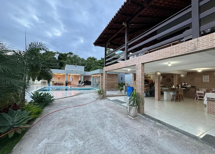 Chacara Vista Para O Mar Piuma Proximo A Iriri Ate 23 Pessoas Com Camping