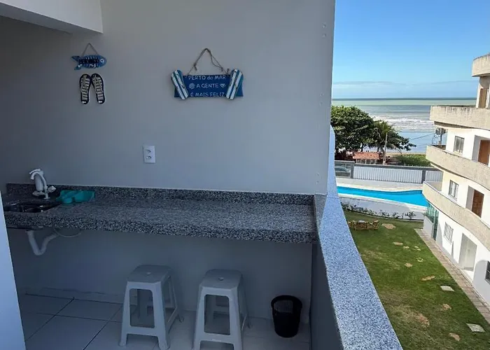 Cobertura De Frente Para O Mar E Piscina Village Das Ondas